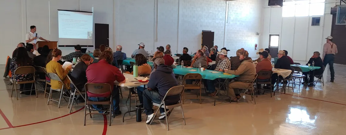 Alternative Crops Conference hosted in Portales, New Mexico, welcomed 50 participants from the region. Alternative Crops Conference hosted in Portales, New Mexico, welcomed 50 participants from the region.