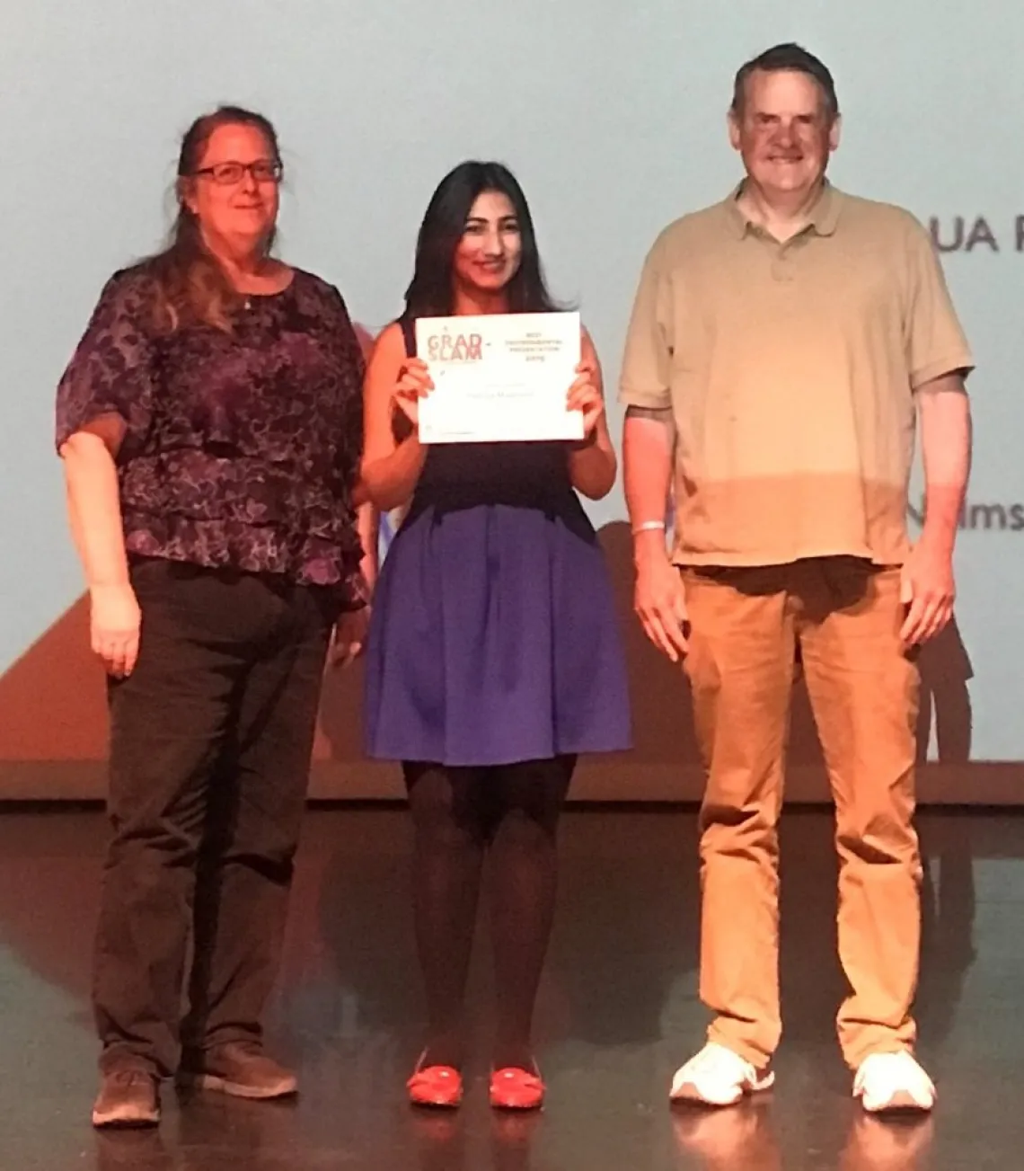 SBAR affiliates, Dr. Raina Maier, Hadiqa Maqsood, Dr. Peter Waller. SBAR affiliates, Dr. Raina Maier, Hadiqa Maqsood, Dr. Peter Waller.