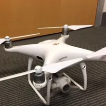 A DJI Phantom Pro V2 drone used to collect regular (Red-Green-Blue) images that can show irrigation deficits in crops A DJI Phantom Pro V2 drone used to collect regular (Red-Green-Blue) images that can show irrigation deficits in crops